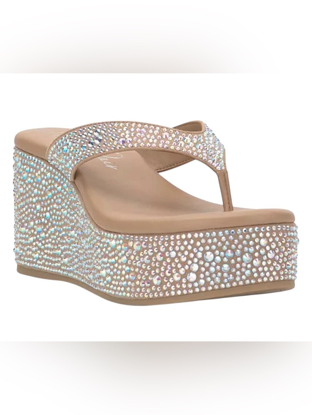 Wild Pair
Women's Loli Embellished Thong Platform Sandals - Picture 2 of 11